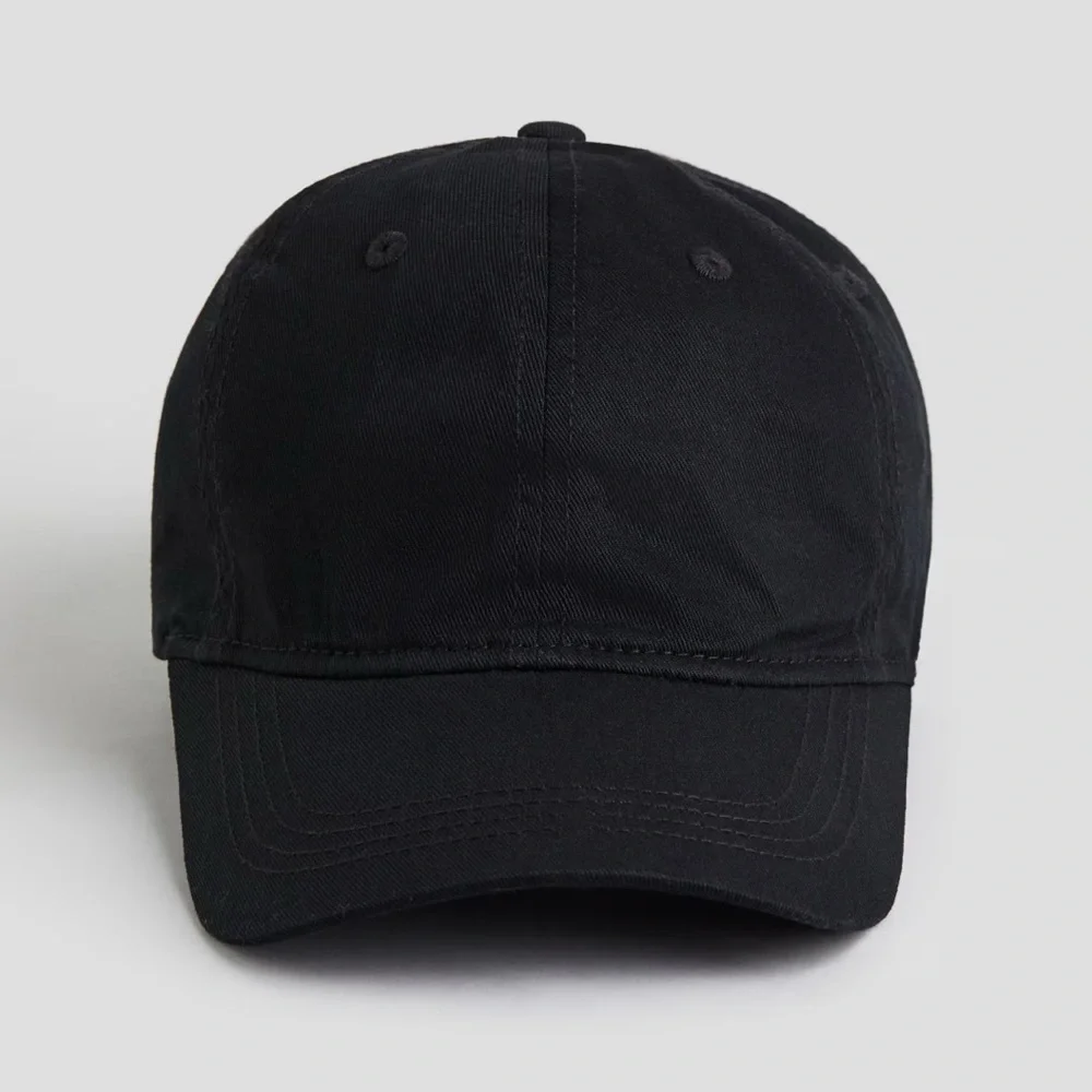 H&M kids black adjustable baseball cap 8-14 Y